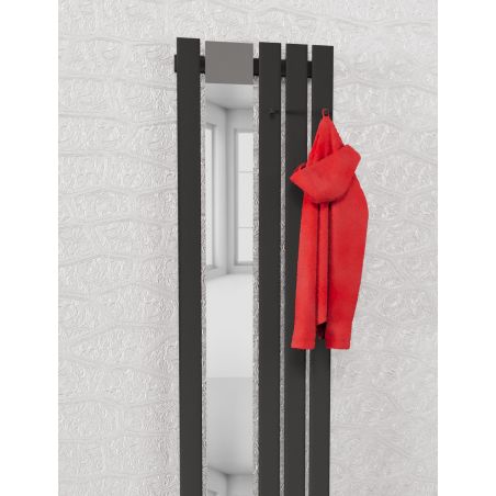 Dekoracyjny grzejnik Bello SLIM Hook Mirror z lustrem