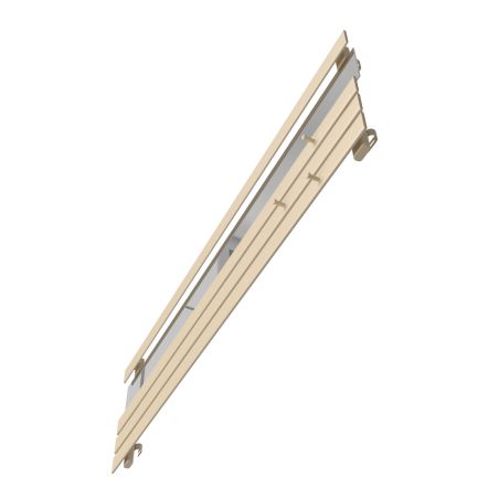 Dekoracyjny grzejnik Bello SLIM Hook Mirror z lustrem