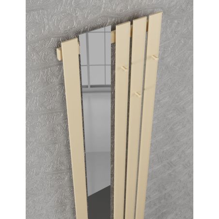 Dekoracyjny grzejnik Bello SLIM Hook Mirror z lustrem
