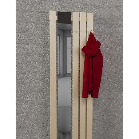 Dekoracyjny grzejnik Bello SLIM Hook Mirror z lustrem