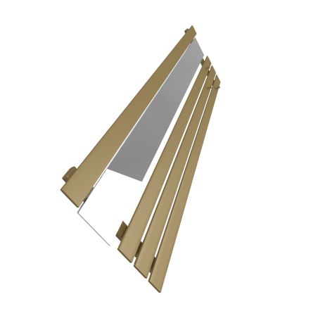 Dekoracyjny grzejnik Bello SLIM Hook Mirror z lustrem