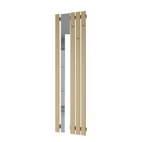 Dekoracyjny grzejnik Bello SLIM Hook Mirror z lustrem