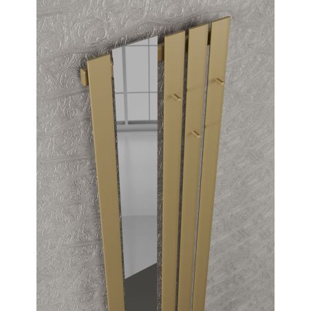 Dekoracyjny grzejnik Bello SLIM Hook Mirror z lustrem