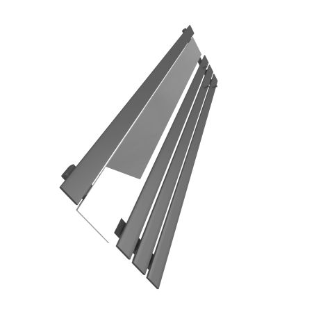 Dekoracyjny grzejnik Bello SLIM Hook Mirror z lustrem