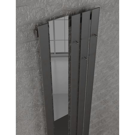 Dekoracyjny grzejnik Bello SLIM Hook Mirror z lustrem