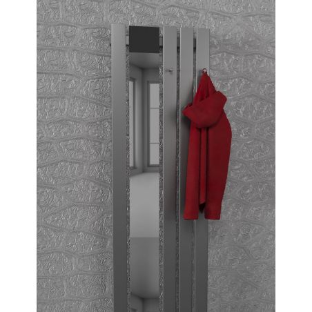 Dekoracyjny grzejnik Bello SLIM Hook Mirror z lustrem