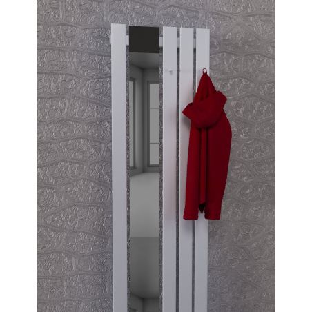 Dekoracyjny grzejnik Bello SLIM Hook Mirror z lustrem