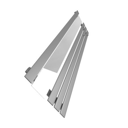 Dekoracyjny grzejnik Bello SLIM Hook Mirror z lustrem