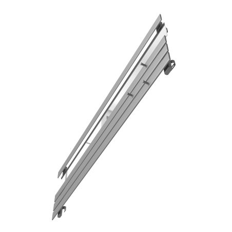 Dekoracyjny grzejnik Bello SLIM Hook Mirror z lustrem