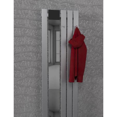 Dekoracyjny grzejnik Bello SLIM Hook Mirror z lustrem