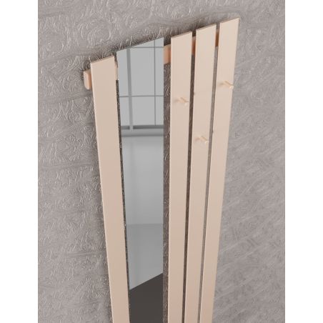 Dekoracyjny grzejnik Bello SLIM Hook Mirror z lustrem