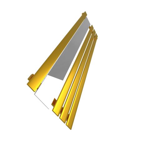 Dekoracyjny grzejnik Bello SLIM Hook Mirror z lustrem