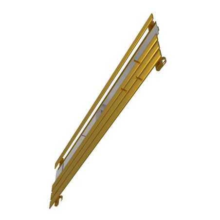 Dekoracyjny grzejnik Bello SLIM Hook Mirror z lustrem
