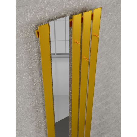 Dekoracyjny grzejnik Bello SLIM Hook Mirror z lustrem