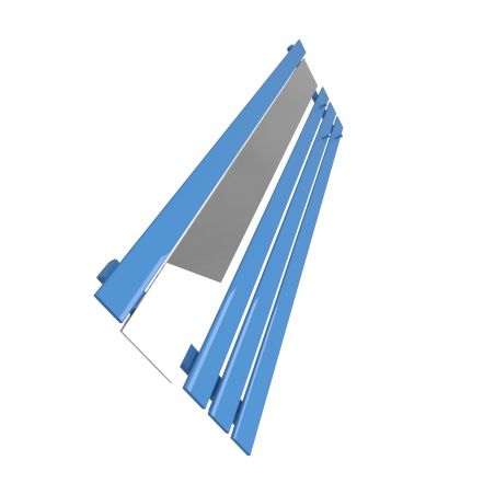 Dekoracyjny grzejnik Bello SLIM Hook Mirror z lustrem