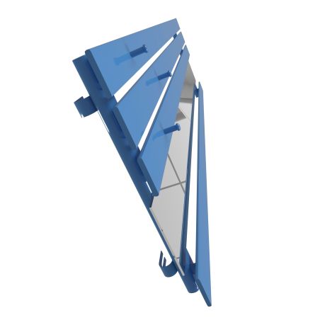 Dekoracyjny grzejnik Bello SLIM Hook Mirror z lustrem
