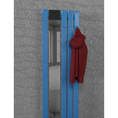 Dekoracyjny grzejnik Bello SLIM Hook Mirror z lustrem