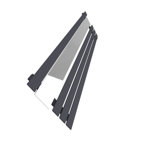 Dekoracyjny grzejnik Bello SLIM Hook Mirror z lustrem