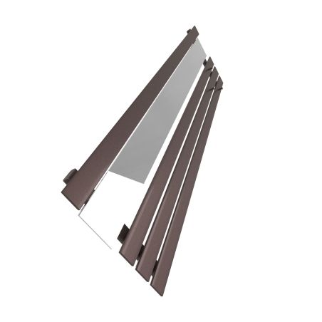 Dekoracyjny grzejnik Bello SLIM Hook Mirror z lustrem