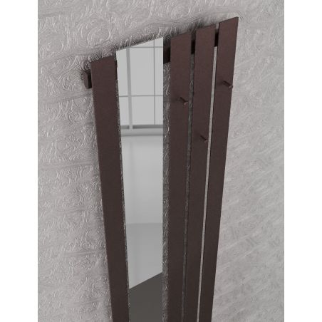 Dekoracyjny grzejnik Bello SLIM Hook Mirror z lustrem