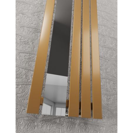 Dekoracyjny grzejnik Bello SLIM Hook Mirror z lustrem