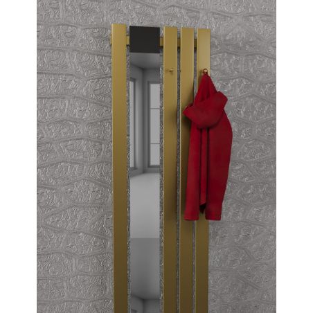 Dekoracyjny grzejnik Bello SLIM Hook Mirror z lustrem