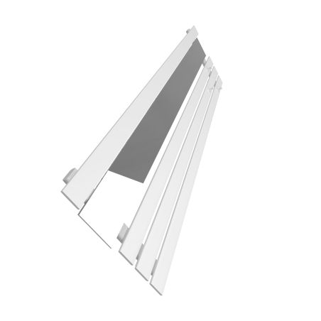 Dekoracyjny grzejnik Bello SLIM Hook Mirror z lustrem