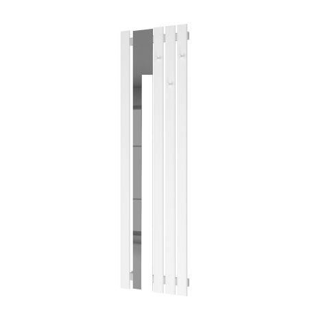 Dekoracyjny grzejnik Bello SLIM Hook Mirror z lustrem