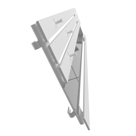 Dekoracyjny grzejnik Bello SLIM Hook Mirror z lustrem