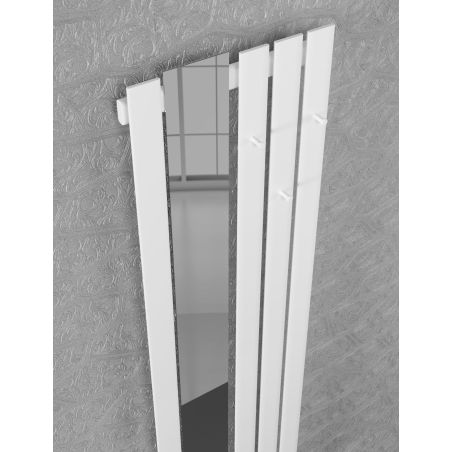 Dekoracyjny grzejnik Bello SLIM Hook Mirror z lustrem