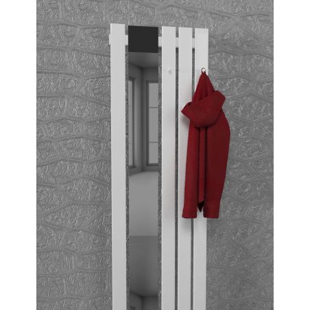 Dekoracyjny grzejnik Bello SLIM Hook Mirror z lustrem