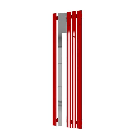 Dekoracyjny grzejnik Bello SLIM Hook Mirror z lustrem