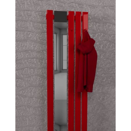 Dekoracyjny grzejnik Bello SLIM Hook Mirror z lustrem