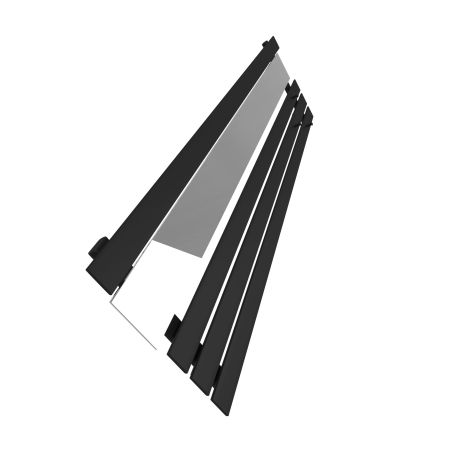 Dekoracyjny grzejnik Bello SLIM Hook Mirror z lustrem
