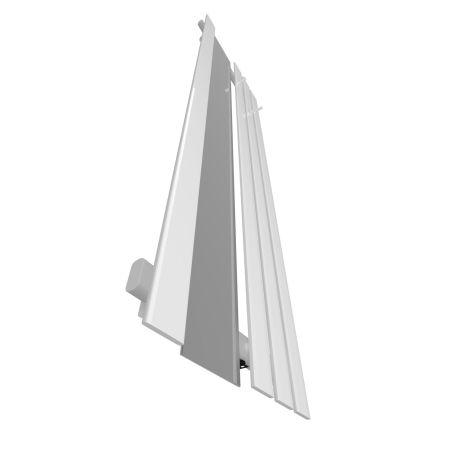 Dekoracyjny grzejnik Bello SLIM Hook Mirror z lustrem