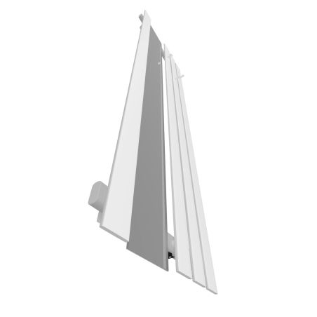 Dekoracyjny grzejnik Bello SLIM Hook Mirror z lustrem