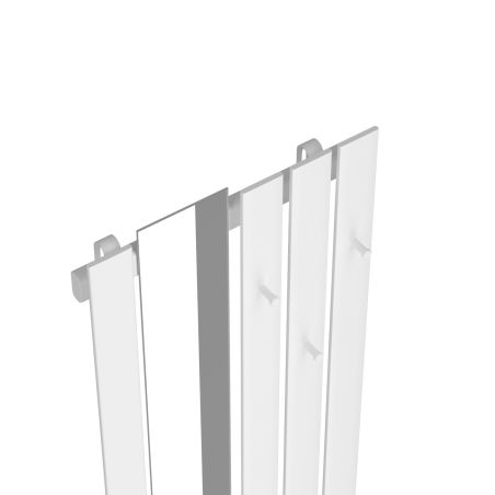 Dekoracyjny grzejnik Bello SLIM Hook Mirror z lustrem