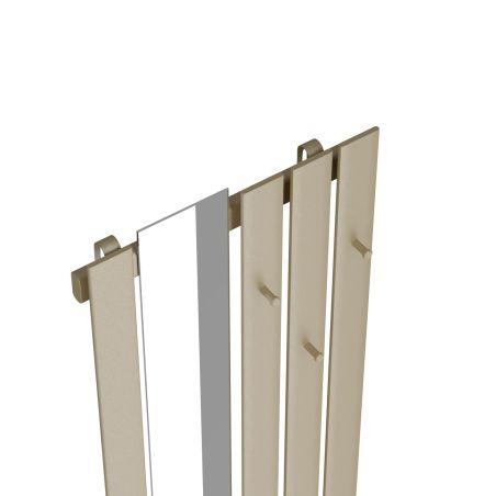 Dekoracyjny grzejnik Bello SLIM Hook Mirror z lustrem