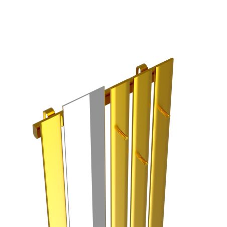 Dekoracyjny grzejnik Bello SLIM Hook Mirror z lustrem