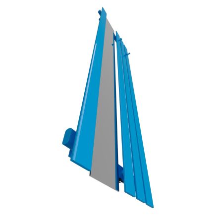 Dekoracyjny grzejnik Bello SLIM Hook Mirror z lustrem
