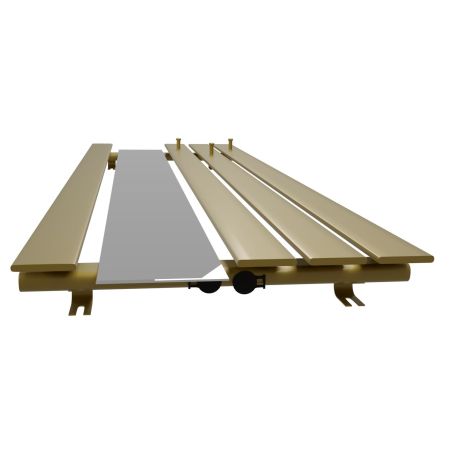 Dekoracyjny grzejnik Bello SLIM Hook Mirror z lustrem