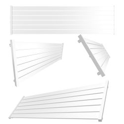 Grzejnik poziomy Lotus