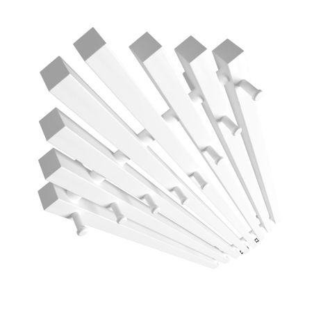 Grzejnik dekoracyjny z wieszakami Big Ben Hook 38