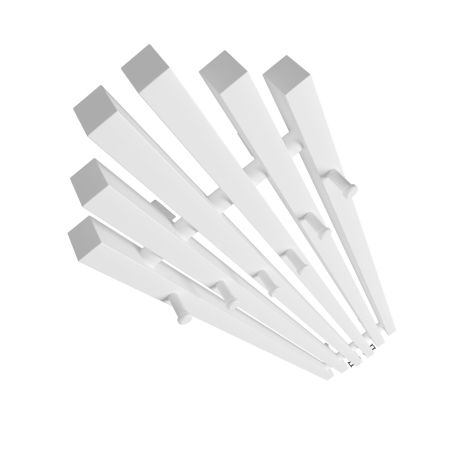 Grzejnik dekoracyjny z wieszakami Big Ben Hook 28