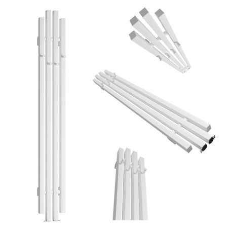 Grzejnik dekoracyjny z wieszakami Big Ben Hook 18