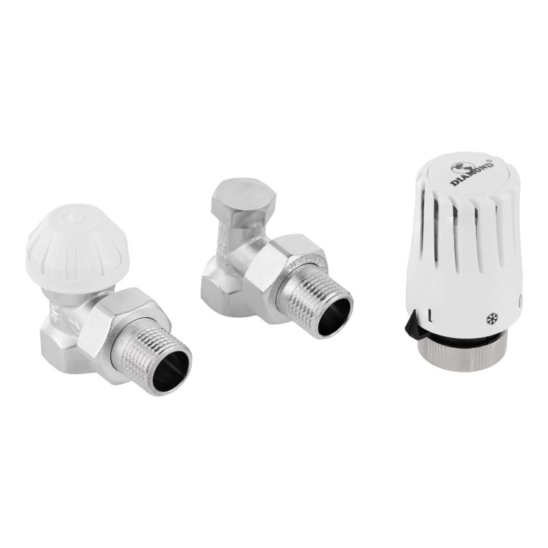 Zestaw termostatyczny kątowy Diamond ART.415.ZEST.TERM.KĄT